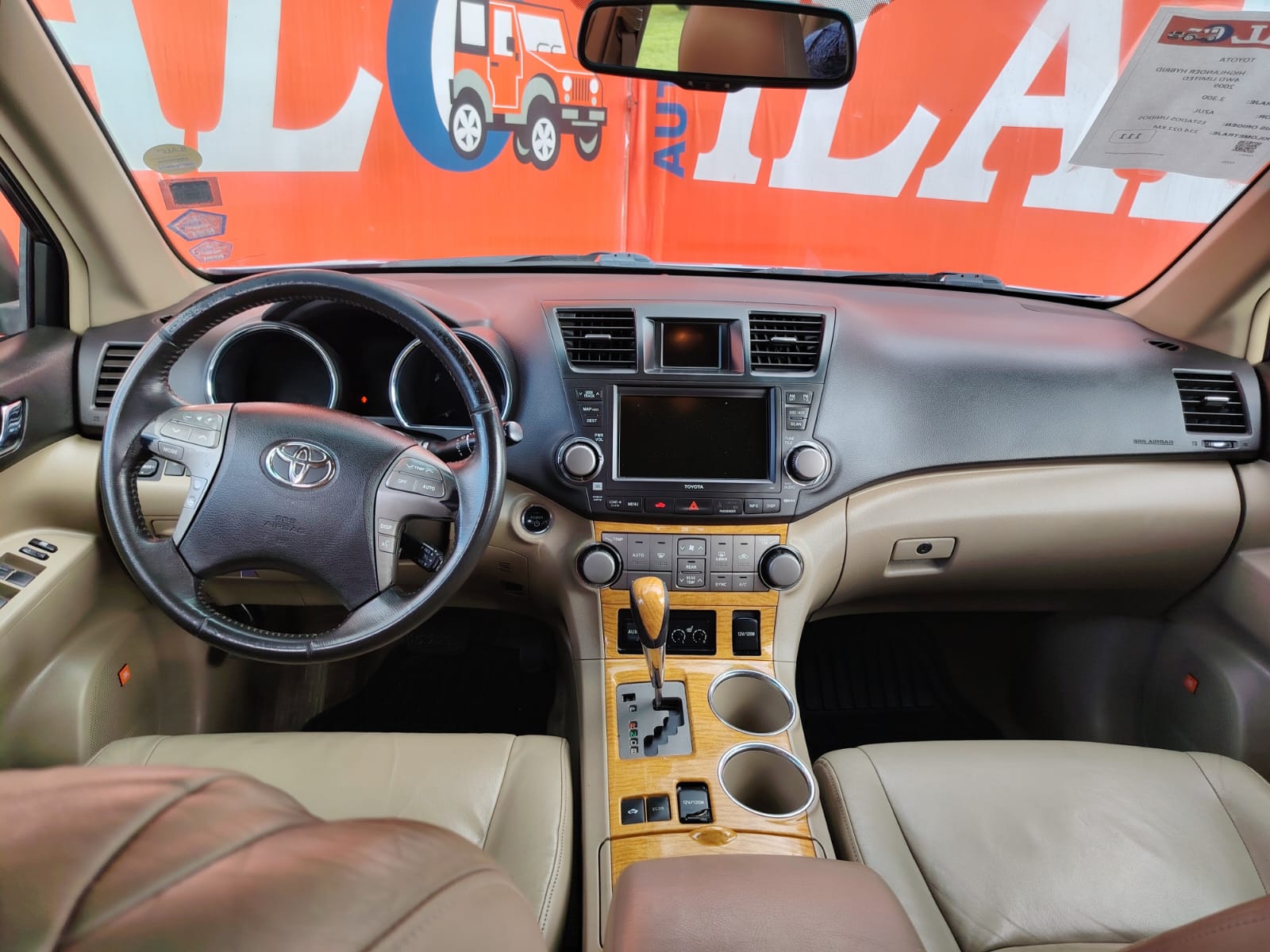 TOYOTA HIGHLANDER AÑO 2009 FULL EQUIPO TA HIBRIDO